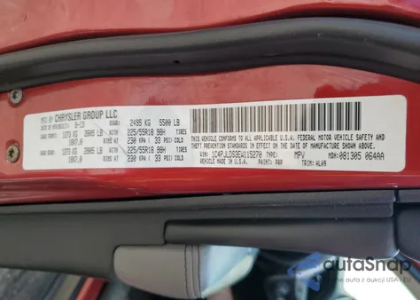 2014 Jeep Cherokee Limited from USA, damaged, VIN 1C4PJLDS3EW115270